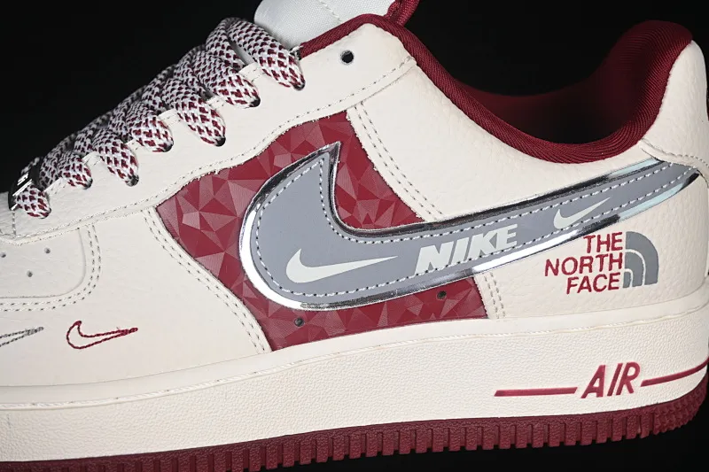 All categories Nk Air Force 1 Air Force series Nk Air Force 1 Low Air Force low top Nike Air Force 1'07 Low North Face joint cinnabar diamond Air Force 1 low top casual sneakers DF0188-112